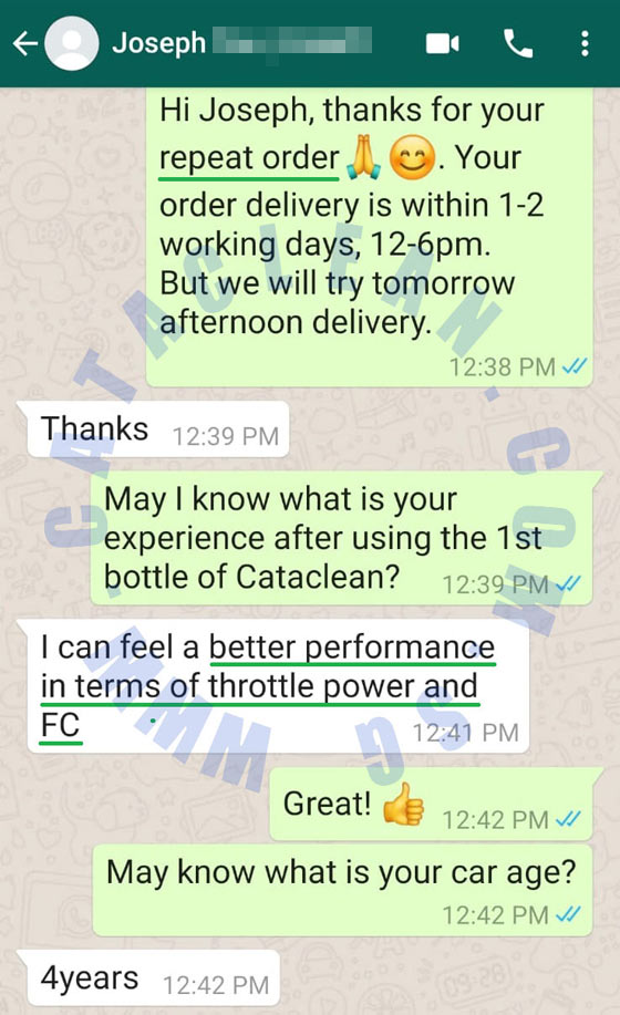 Cataclean review better performance fc