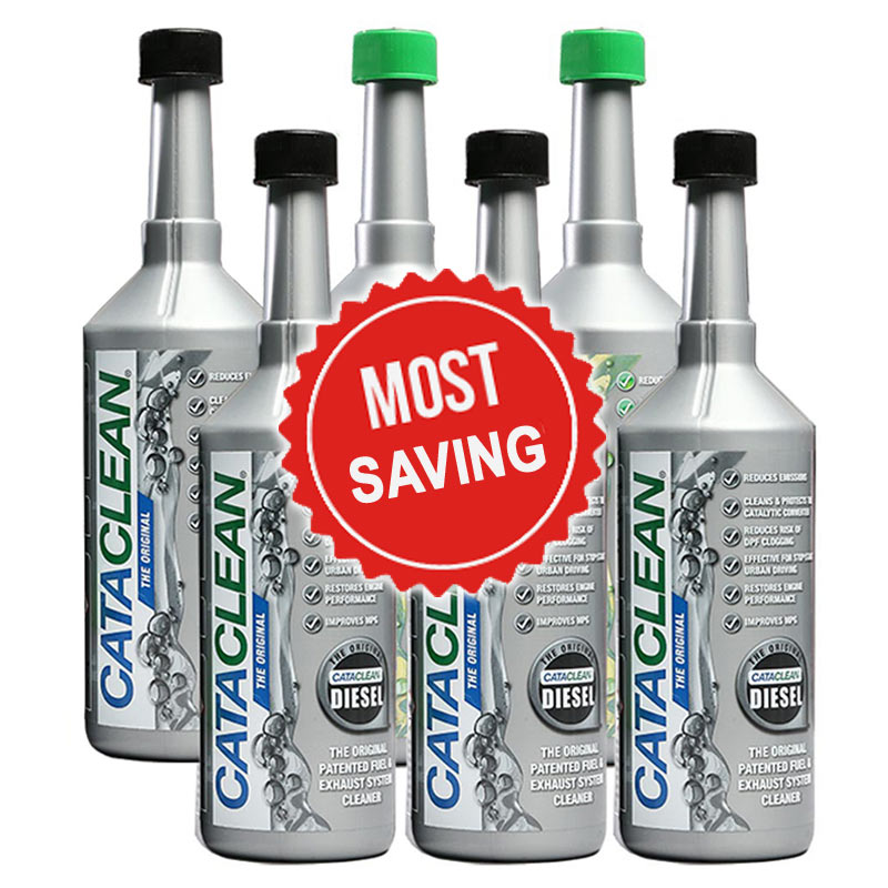 Cataclean 4 Diesel & 2 Petrol Pack (6 Bottles, Save $60